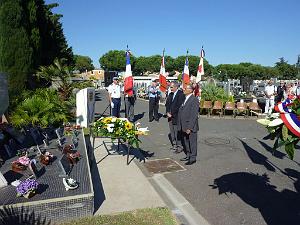 AOBR AGDE 2011 JUILLET 5 COMMEMORATION DU 5 JUILLET 1962 DES VICTIMES EN ALGERIE  (10) PAR GEORGES VIEVILLE